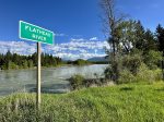 Flathead River Sign